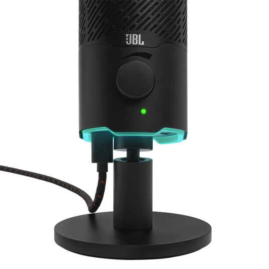 JBL Quantum Stream - Black - Dual pattern premium USB microphone for streaming, recording and gaming - Detailshot 3 image number null